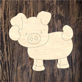 Farmer Gnome Pig Round