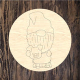 Farmer Gnome Pig Round