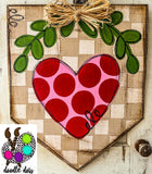 DDS Heart Laurel Plaque