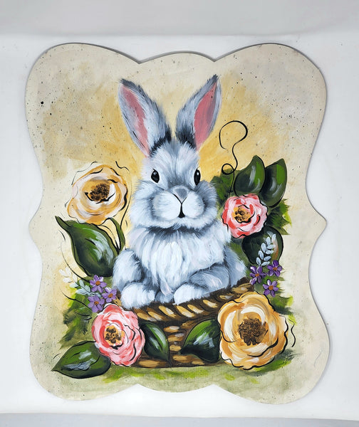 DOD Bunny with Flower Basket