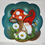 DOD Mushroom Gnome Plaque