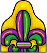 PCD Fleur De Lis Tag