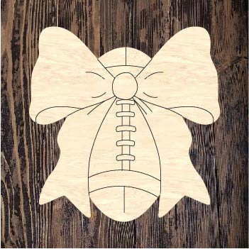 Football With Bow