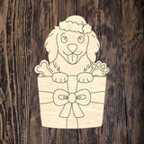 GMD Christmas Present Golden Retriever