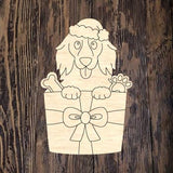 GMD Christmas Present Long Hair Dachshund