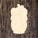 GMD Pumpkin Chino Vase With Bow