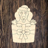 GMD Short Haired Dauchshund Christmas