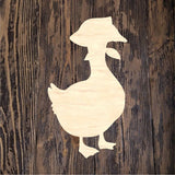 Goose With Bonnet