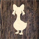 Goose With Bow