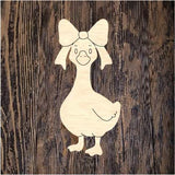 Goose With Bow