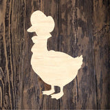 Goose With Flower Basket