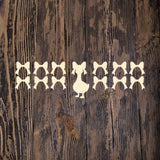 Goose With Monthly Bows