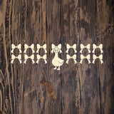 Goose With Monthly Bows