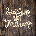 HCD Beaching Not Teaching