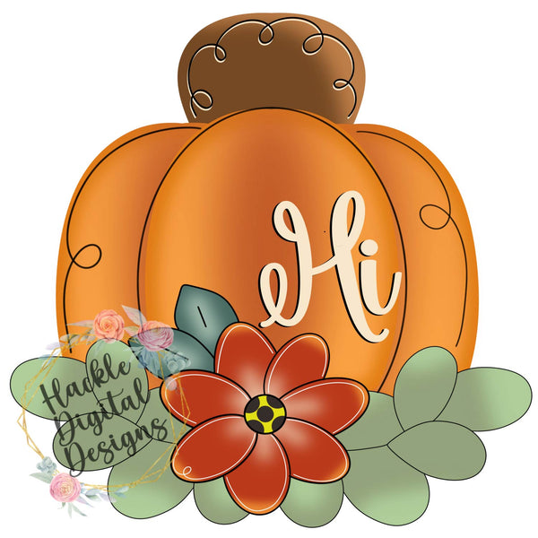 HDD Hi Flower Pumpkin