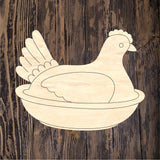 Hen On Nest 4