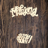 HHJ Mahjong Is My Golf Tiles