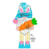 LHD Welcome Bunny Gnome Ribbon Legs