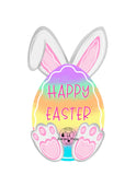 LHD Happy Easter Bunny Egg