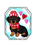 LHD Be Mine Doxie Valentine