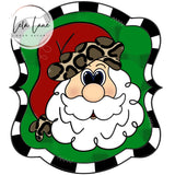 LLD Santa Plaque