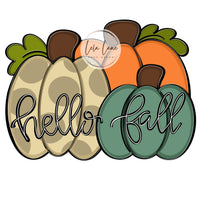 LLD Hello Fall Pumpkin Trio