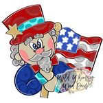 WLD Uncle Sam with Flag