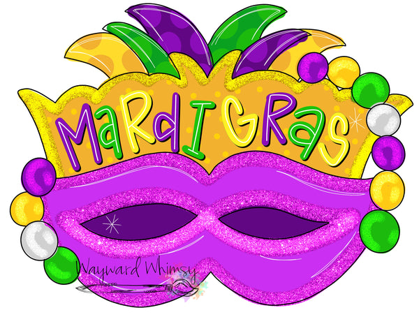 WWW Mardi Gras Mask 2