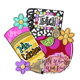 WLD Notebook Pencil Apple