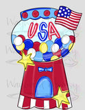 WWW USA Gumball Machine