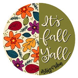 ABL Its Fall Yall Floral Round