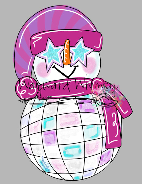 WWW Disco Snowman