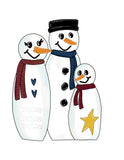 WWW Snowman Family