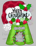 WWW Christmas Gumball Machine