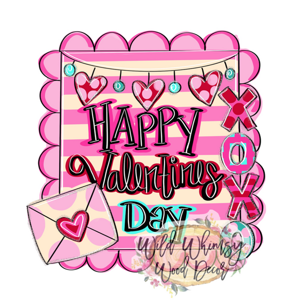 WLD Happy Valentines Plaque