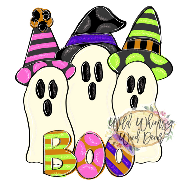 WLD Boo Ghost Trio