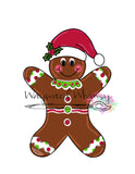 WWW Gingerbread Man With Hat