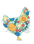 WWW Floral Chicken