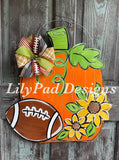LPD Football Pumpkin