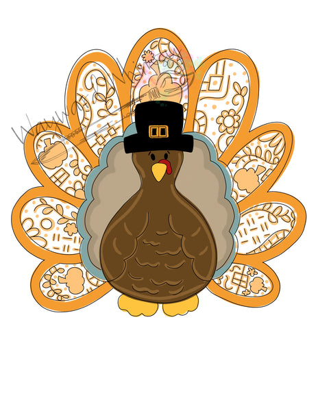 WWW Turkey with Hat