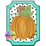 ABL Pumpkin Plaque