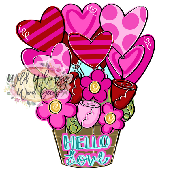 WLD Valentines Basket Home Creations Milling Signage wld-valentines-basket-home-creations-milling-signage