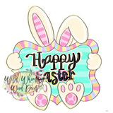 WLD Happy Easter Bunny Plaque