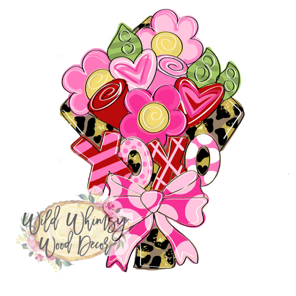 WLD  XOXO Valentine Bouquet