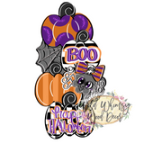 WLD Spider Pumpkin Stack