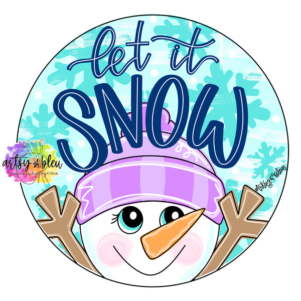 ABL Let It Snow Round