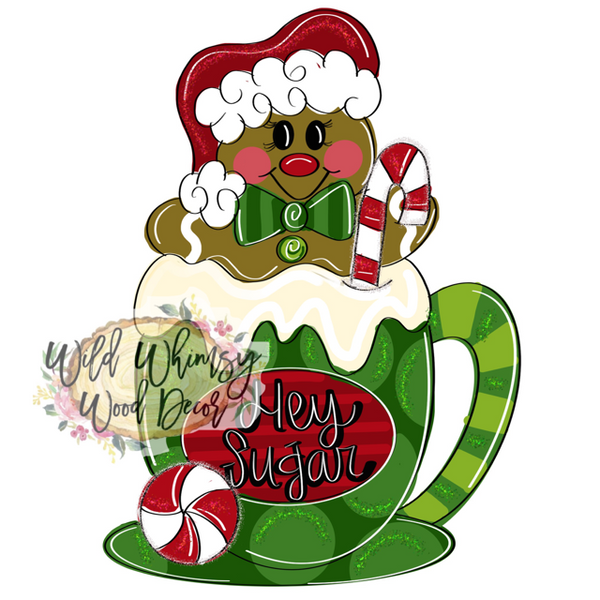 WLD Hey Sugar Gingerbread Cup