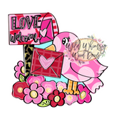 WLD Love Bird Letters