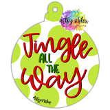 ABL Jingle All the Way Ornament