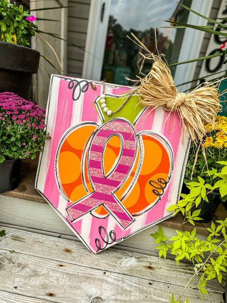 DDS Awareness Pumpkin Plaque